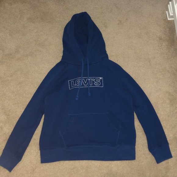 navy blue Levi’s sweatshirt - Picture 1 of 2
